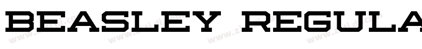 Beasley regular字体转换 Beasley regular字体转换